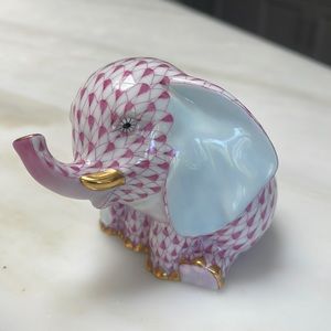 Herend elephant figurine